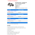 thumbnail image 2 of Front Brake Pad Set - Compatible with 1998 - 2007 Toyota Land Cruiser 1999 2000 2001 2002 2003 2004 2005 2006, 2 of 2