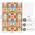 thumbnail image 2 of 2 Pcs Pioneer Flower Floral Print Pattern Kitchen Towels, Funny Microfiber Dish Towel Set, 18" X 26" Tea Towels, 2 of 6