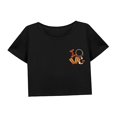 thumbnail image 4 of Camiseta corta para mujer, para entrenamiento de verano, para uso diario, viajes y vacaciones L, 4 of 7