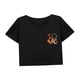 thumbnail image 4 of Camiseta corta informal para mujer, camiseta corta de entrenamiento para verano para caminar por la calle S, 4 of 7