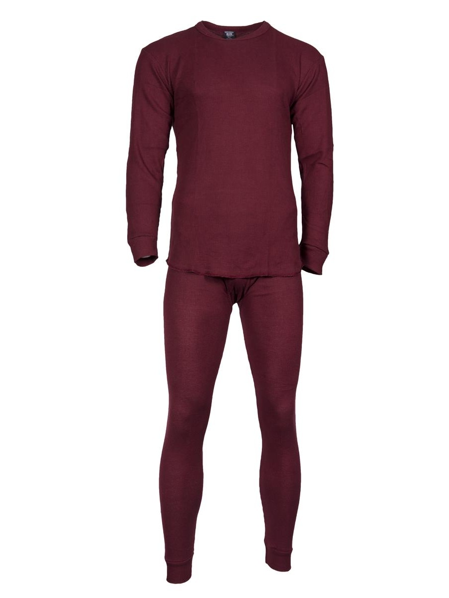 Northwest Blue Mens 2 Piece Performance Thermal Underwear Set