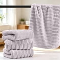 thumbnail image 4 of Luxury Hotel & Spa Collection Highly Absorbent, quick dry 100% Turkish Cotton, Eco friendly Towel, For Bathroom, Gymand Kitchen Dobby Border Soft Towel Set (Set of 1), 4 of 6
