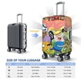 thumbnail image 6 of Adventure Time Jake The Dog Luggage Cover Washable Suitcase Cover Protector Fits 18-32 Inch Suitcase Travel Accessories, 6 of 8
