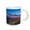 White, variant on 3drose, Croatia, Dubrovnik, Looking down on Dubrovnik Old Town at Twilight, 15oz Mug