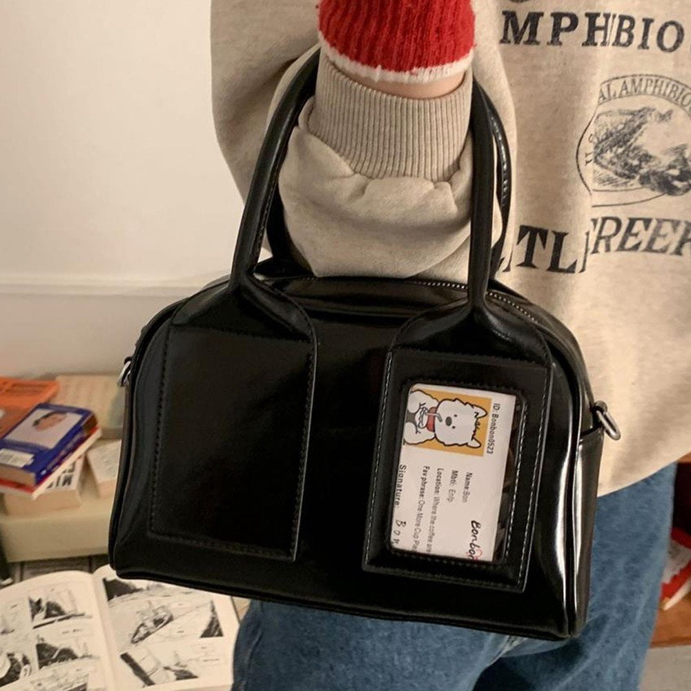 Hzzsbu Crossbody Bags, Women Ita Messenger Bag Ladies Japanese Style Shoulder Bag Cute Boston Shoulder Bag Uniform Bag