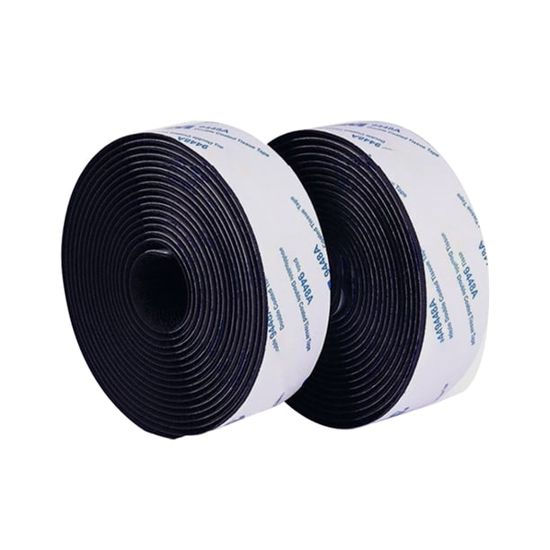Wosthever 2 piezas de gancho de cinta autoadhesiva, pegatina de nailon, embalaje de ropa de automóvil con pegamento, suministros para manualidades de Artesanía 2cm Wosthever HA067445-01
