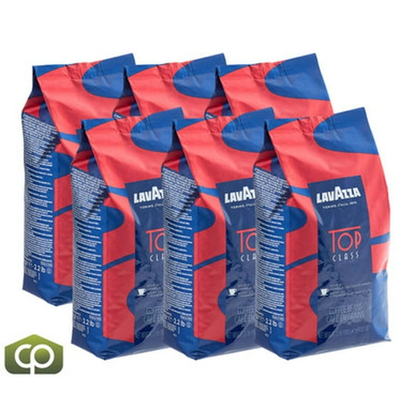 Lavazza Natural Arabica Top Class Whole Bean Espresso 2.2 lb. (6/Case)