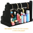 thumbnail image 3 of iMounTEK 3 Tier Velvet Jewelry Stand Removable Bracelet Holder Watch Jewelry Bangle Display Rack, 3 of 5
