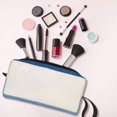 thumbnail image 6 of Portable Storage Bag 7.9×3.5×2.4in Simple Design Convenient Storage And Finishing Bag Light Body Can Be Used As A Cosmetic Bag Storage Bag Light Blue Stripe_1, 6 of 8