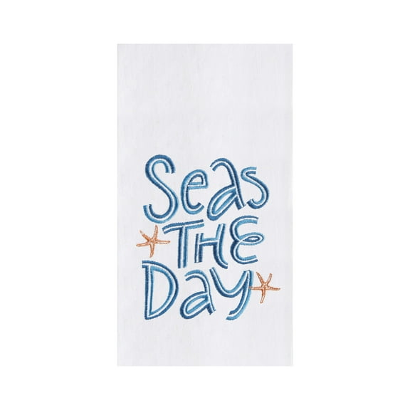 Seas The Day Flour Sack Kitchen Towel