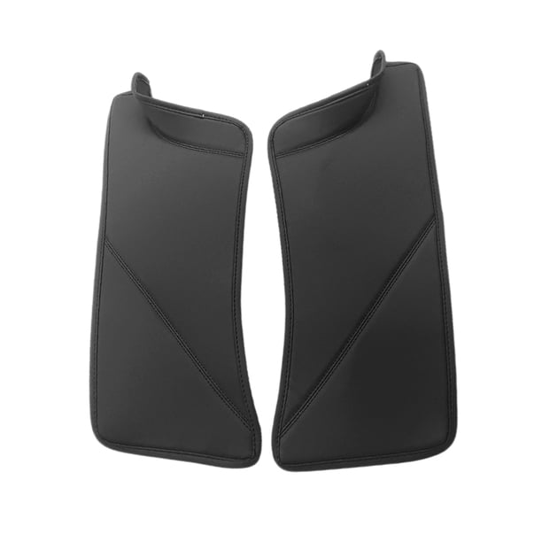 Almohadilla De Protección Del Alféizar De La Puerta Trasera Del Automóvil 1 par de protectores de alféizar de puerta trasera, almohadilla antisuciedad para coche de PU para Tesla Model Y 22-23 Ehuebsd Accesorios para autos y motos