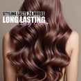 thumbnail image 2 of Long Barrel Curling Iron 1-1/4 inch, Extra Long Ceramic Curling Iron for Thin Hair, Black, 2 of 6