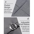 thumbnail image 5 of Coofandy Mens 5 Button Down Business Suit Vests Waistcoat for Suit or Tuxedo, 5 of 6