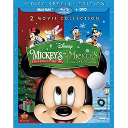 Mickey's Once Upon a Christmas / Mickey's Twice Upon a Christmas: 2-Movie Collection (Blu-ray   DVD), Walt Disney Video, Kids & Family