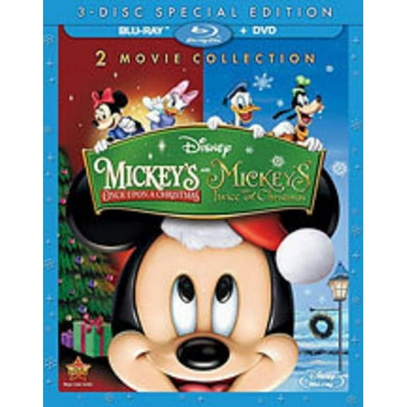 Mickey's Once Upon a Christmas / Mickey's Twice Upon a Christmas: 2-Movie Collection (Blu-ray   DVD), Walt Disney Video, Kids & Family