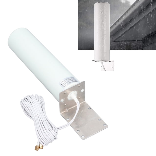Antena De Alta Ganancia, Buena Compatibilidad Antena De Enrutador WiFi Interfaz Macho SMA 698-2700 MHz Para Poste De Telégrafo Para Módem 3G 4G LTE 5G