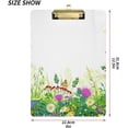 thumbnail image 3 of Coolnut Wildflowers Clipboard A4 Standard Size Decorative Clipboard with Low Profile Metal Clip for Students Men Women Classroom and Office Gifts, 3 of 7