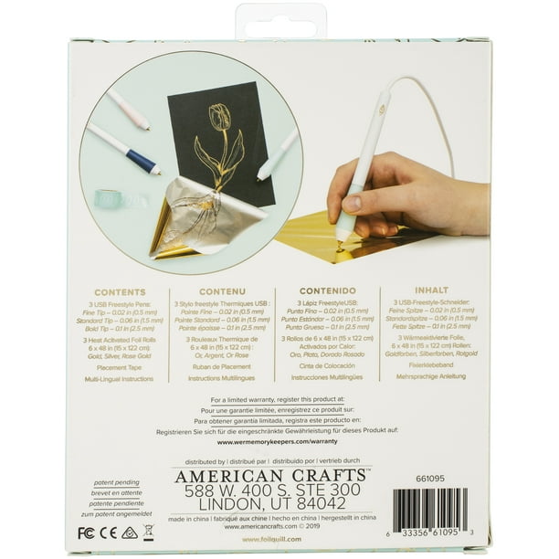 We R Memory Keepers Foil Quill Freestyle Starter Kit