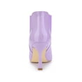 thumbnail image 2 of BLISSFUL STEP Women's Pointy Toe Stiletto Heels Chelsea Ankle Booties, 2 of 8