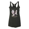 thumbnail image 2 of Wild Bobby, If It's Not an Alaskan Malamute It's Just a Dog Gift, Women Tri-Blend Racerback Tank Top, Vintage Black, X-Large, 2 of 4