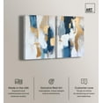thumbnail image 3 of Luminous Earthson Set Canvas Set of 2 Trendy Art Prints by Art Remedy, Gallery Wrapped, 24 x 36, 3 of 6