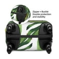thumbnail image 4 of Fotbe Watercolor Green Tropical Luggage Cover Protector,Suitcase Protector,Scratch and Dirt Resistant,Fits 18-32 Inch Luggage-Medium, 4 of 9