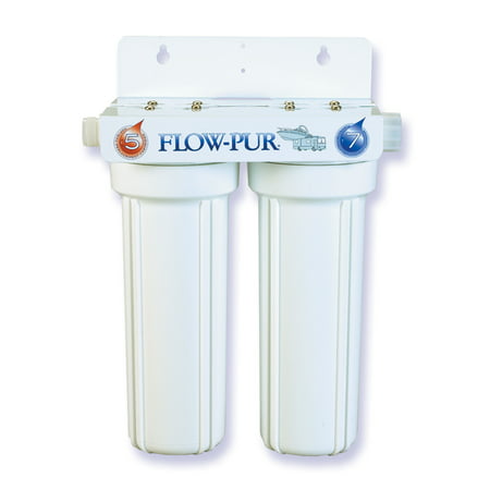 Watts POE12DSA1KDF Flowmatic Flow-Pur Dual Exterior Water Filter (Best Rv Exterior Water Filter)