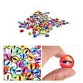 thumbnail image 2 of 100Pcs DIY Glass Eyes Simulation Eye Patches Toy Doll Materials Mixed Style, 2 of 7