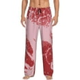 thumbnail image 1 of Balery Striped Meat Pantalones de pijama para hombre, pijama ultraligero, pantalón de descanso-3X-Large, 1 of 6