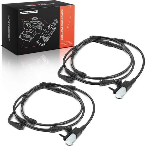 A-Premium Front Disc Brake Pad Wear Sensors Compatible with Land Rover Range Rover, Range Rover Sport, Discovery, 2018 2019 2020, 2-PC Set