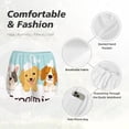 thumbnail image 4 of Gukieu Cute Dog In Bathtub1 Print Women's Sports Shorts with Drawstring Elastic Waistband for Running, Yoga, Fitness-Small, 4 of 7