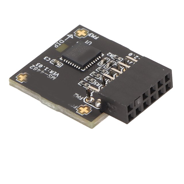 Módulo de Seguridad ANGGREK TPM Alta Estabilidad SLB 9670 12 Pines para PC TPM2.0