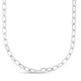 thumbnail image 4 of JewelStop Sterling Silver Polished Finish Pad Lock Necklace With Lobster Clasp - 18", 4 of 5