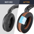 thumbnail image 6 of SOULWIT Ear Pads for Sennheiser HD599/HD598/SE/CS/SR/HD595/HD569/HD560S/Game Zero/G4ME Zero, Earpads Cushions for PC37X/PC38X/PC350/PXC350/PXE350/PC360/HD380/HD380-Pro - Cooling Gel Coffee, 6 of 6