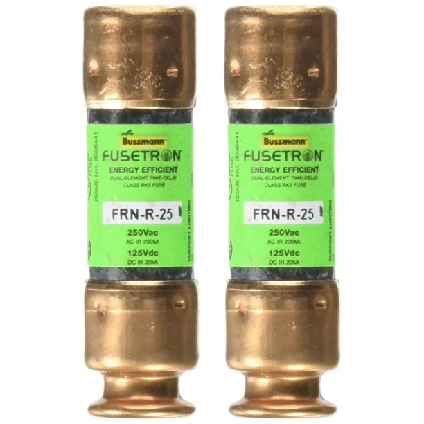 Bussmann BP/FRNR25 2PK 25A FRNR Cart Fuse