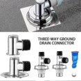 thumbnail image 2 of Floor Drain Joint For Washing Machine Strong Corrosion Resistance Suitable For 32-47mm Diameter, 2 of 5