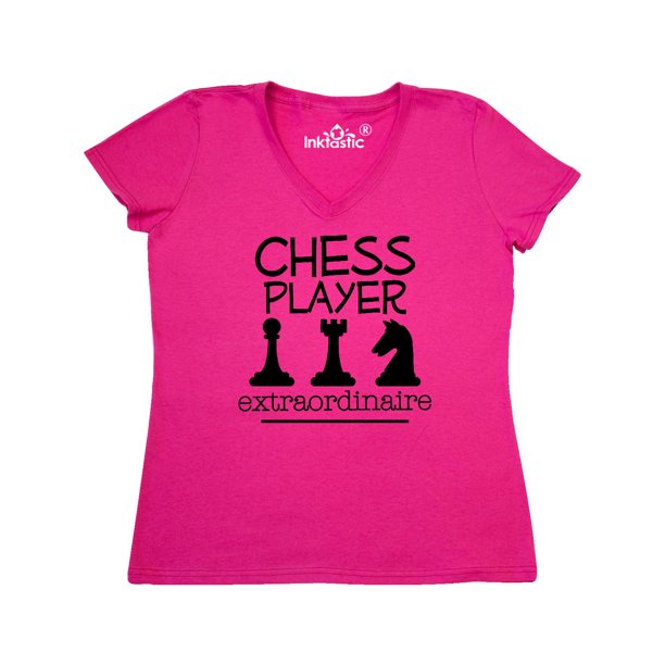 Inktastic Inktastic Chess Player Game Gifts Adult Women S V Neck T Shirt Female Hot Pink L Walmart Com Walmart Com