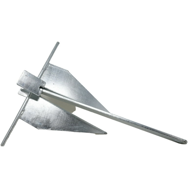 Seachoice Hot Dipped Galvanized 8 lb Deluxe Anchor - Walmart.com