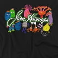 thumbnail image 2 of Jim Henson Sketch Collage Unisex Adult V-Neck T Shirt (X-Large) Black, 2 of 3