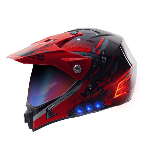 Casco Para Motocicleta Vento Crv1 Bluetooth XL