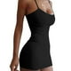 thumbnail image 2 of Pijamas sexy ajustados SCZ sin mangas para mujer ropa de casa negro 2XL, 2 of 4