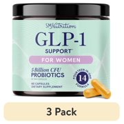 (3 pack) SMNutrition GLP-1 for Women | GLP 1 Supplement | 60 Ct