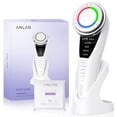 thumbnail image 1 of Masajeador Facial ANLAN Blanco 5EN1 Pro Antienvejecimiento para Mujer, 1 of 8