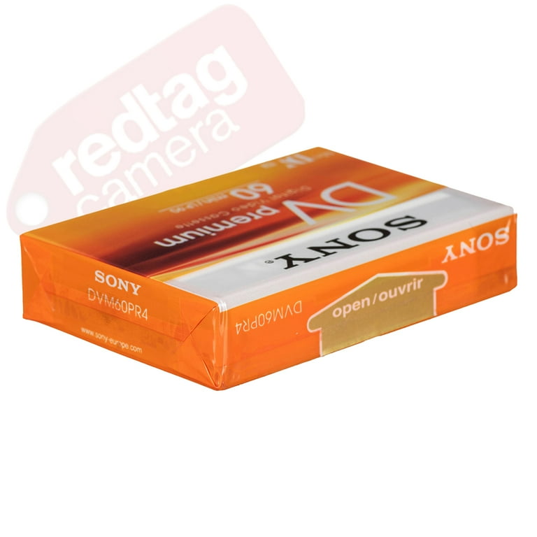 Sony 60 Minute Premium Mini DV Tape Video Cassette DVM60PR4 10 Sony 60 Minute Premium Mini DV Tape Video Cassette DVM60PR4 10