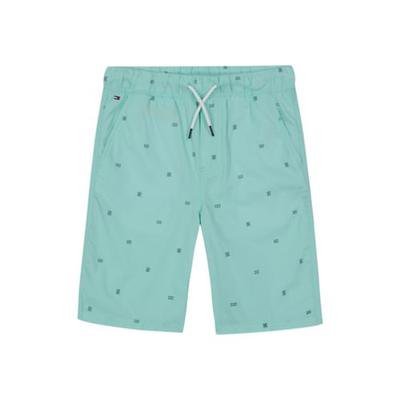 Tommy Hilfiger YUCCA MINT Boys Pull-on Schiffli Shorts, US L/G(16-18)