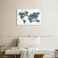 thumbnail image 2 of Elephant Stock Adventure Is Waiting Wolrd Map Wall Art - Horizontal Canvas Wall Art - Living Room Wall Decor - Map Canvas - Blue And Beige Decor - 30" x 20", 2 of 8