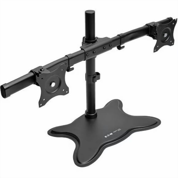 Tripp Lite series Dual-Monitor Desktop Mount Stand for 13" to 27" Flat-Screen Displays - Up to 27" Screen Support