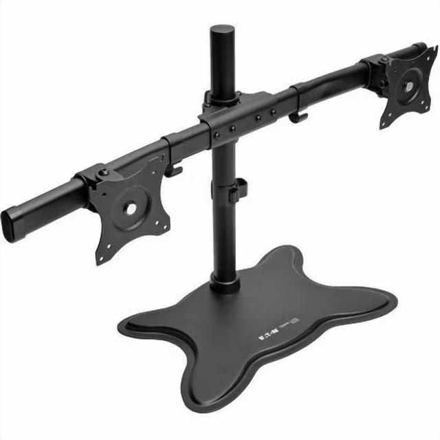 Tripp Lite series Dual-Monitor Desktop Mount Stand for 13" to 27" Flat-Screen Displays - Up to 27" Screen Support