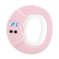 thumbnail image 4 of Comprobador de fuerza de agarre dinamómetro de mano electrónico DYNWAVEMX Rosa, 4 of 7