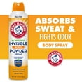 Arm & Hammer Body Deodorant Invisible Spray Powder